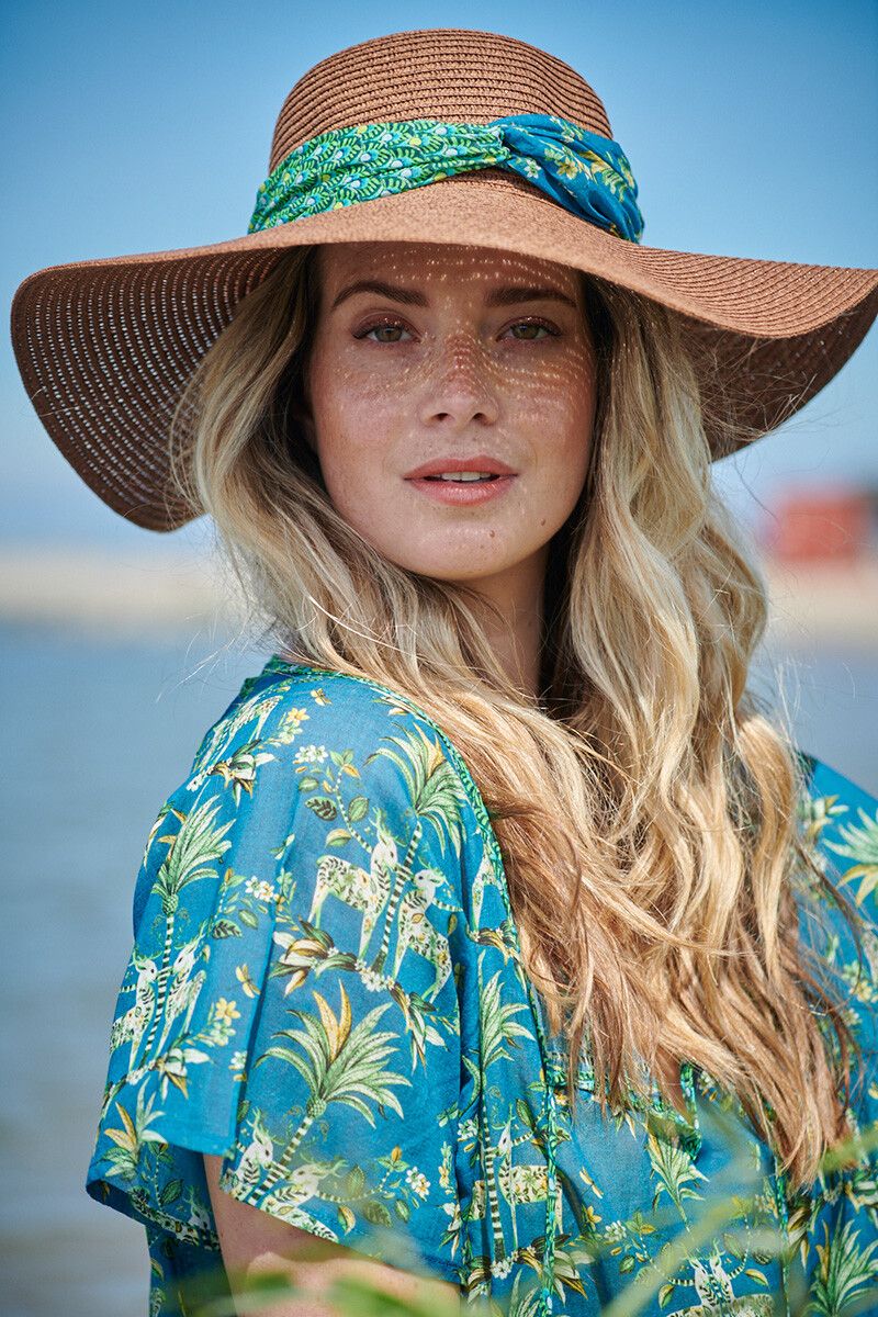 Dress Tropic Twins Blue