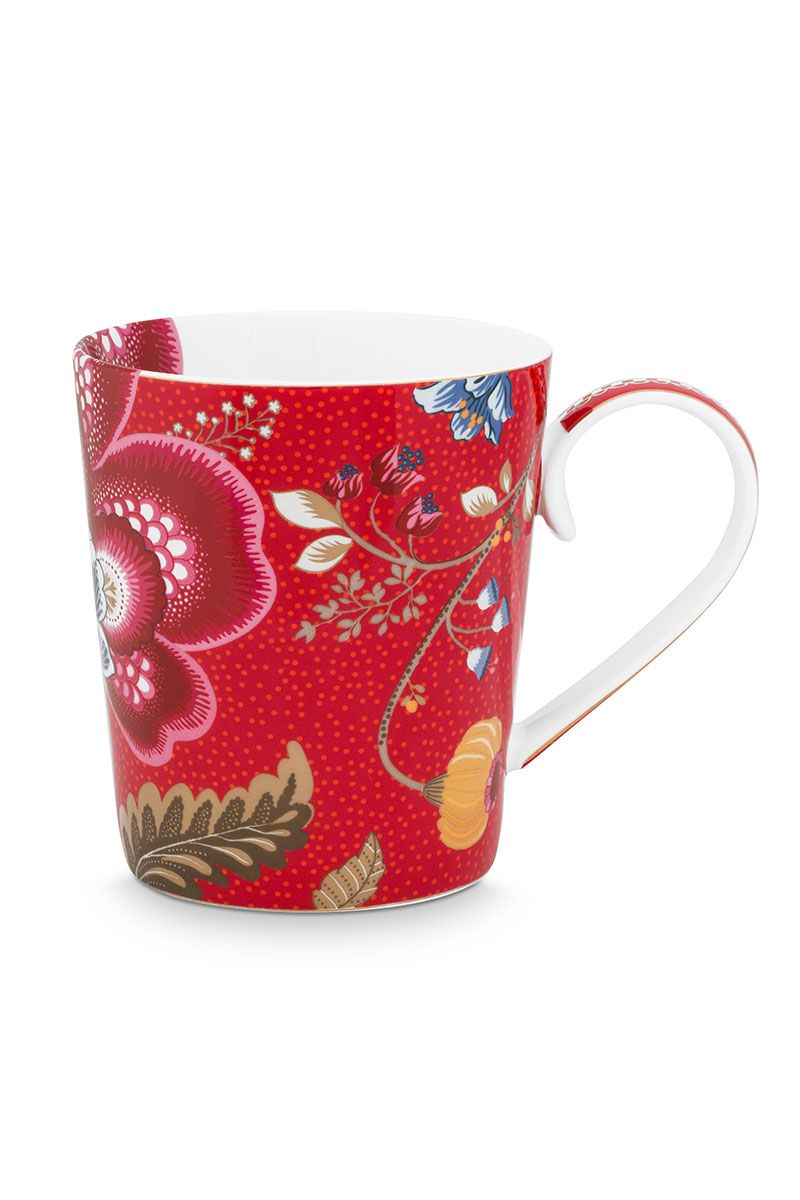 Letter Mug Red U