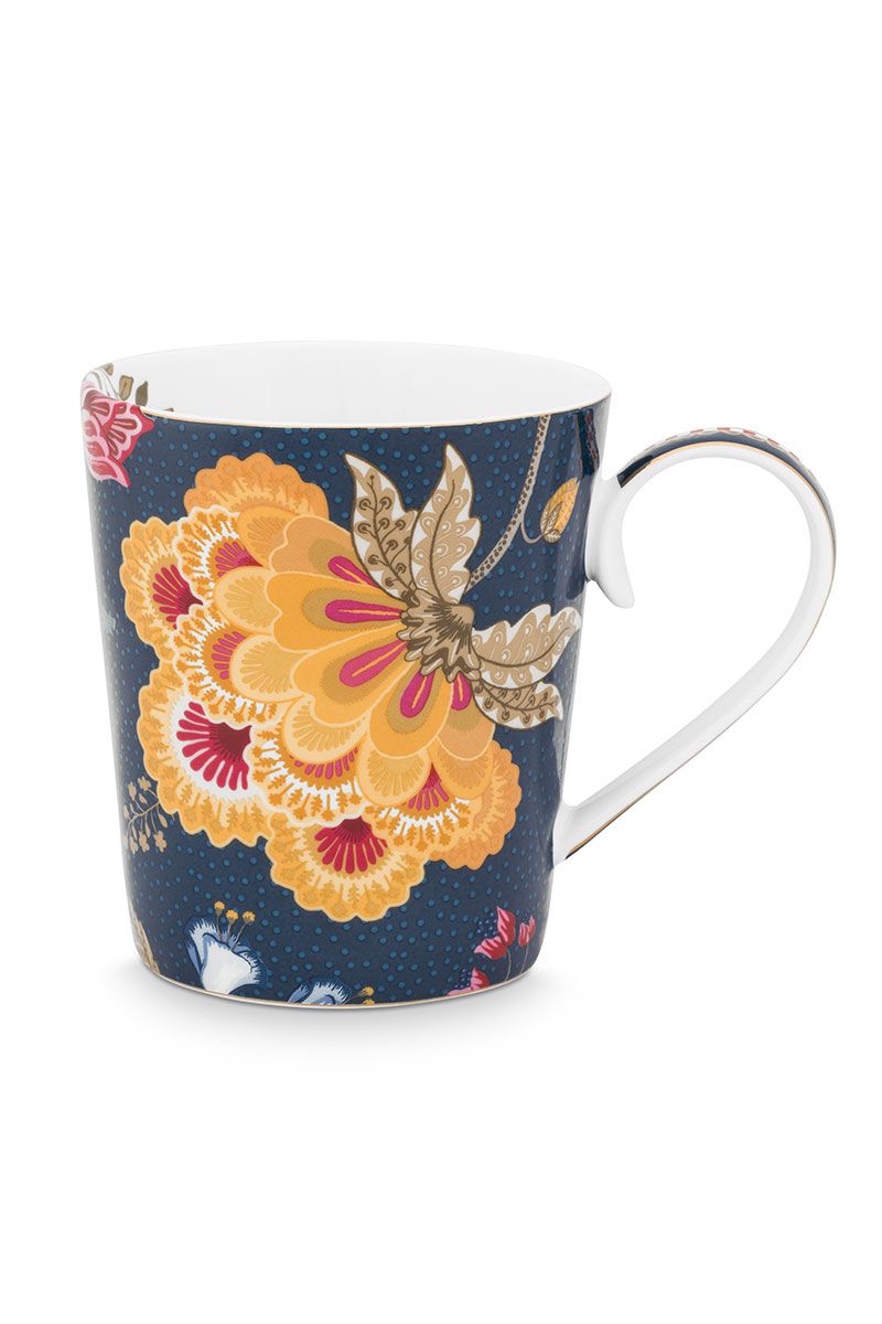 Letter Tasse Blau P