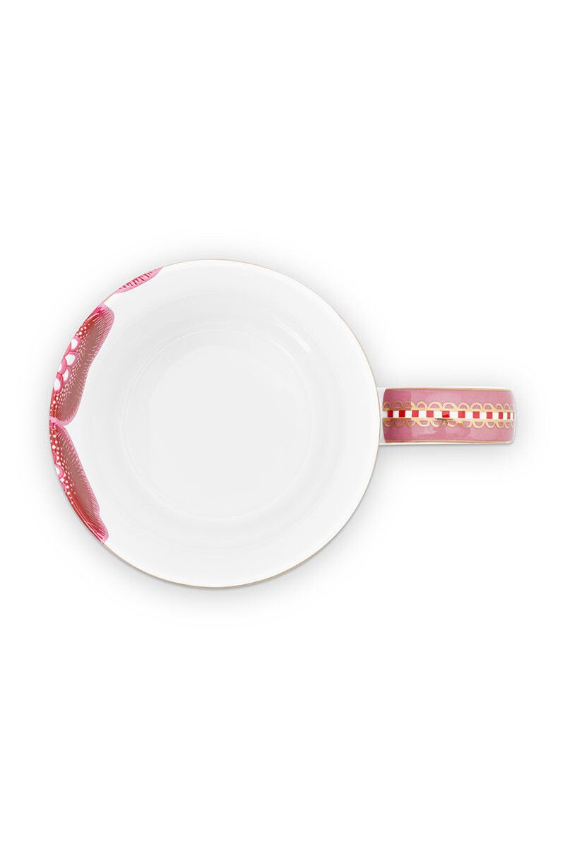 Letter Tasse Rosa S