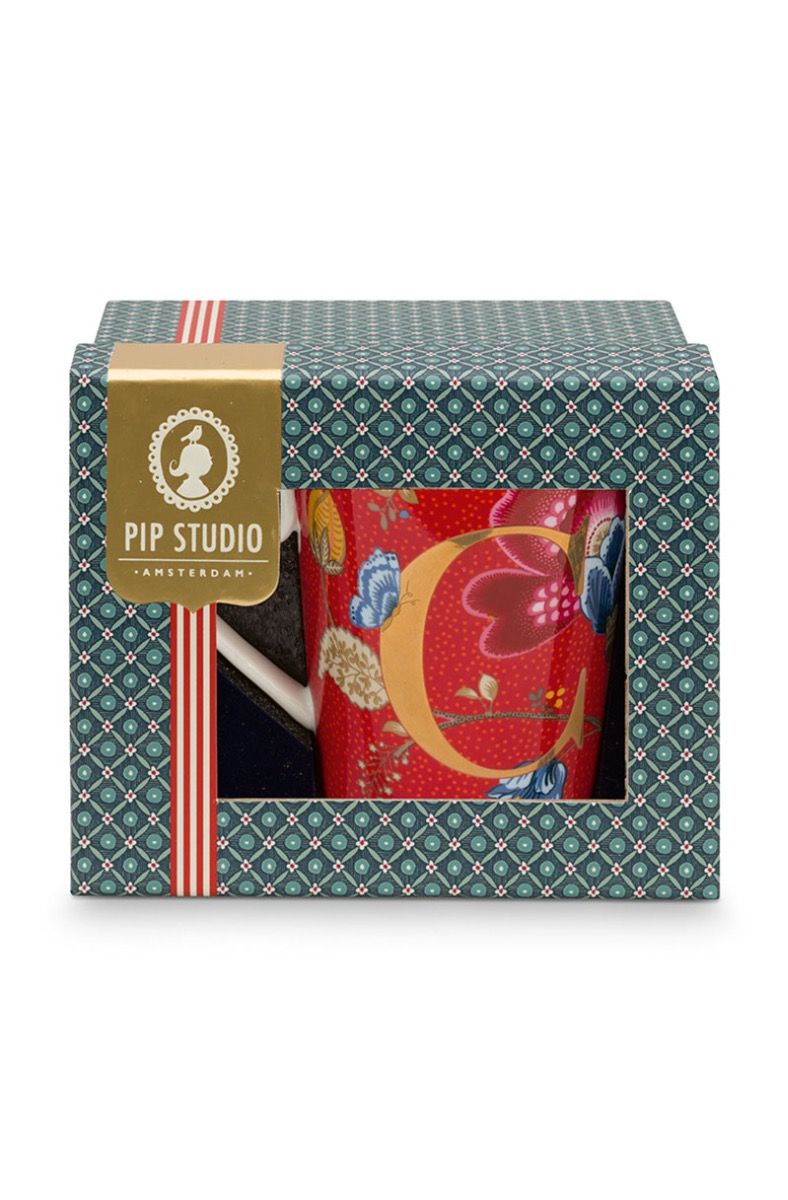 Letter Mug Blue P