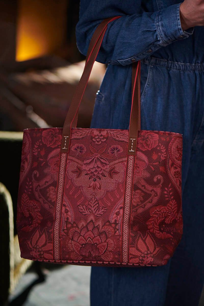 Shopper Medium Kyoto Festival Dark Pink