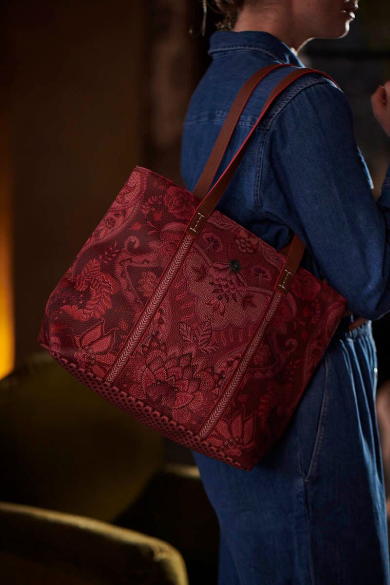Shopper Medium Kyoto Festival Dark Pink