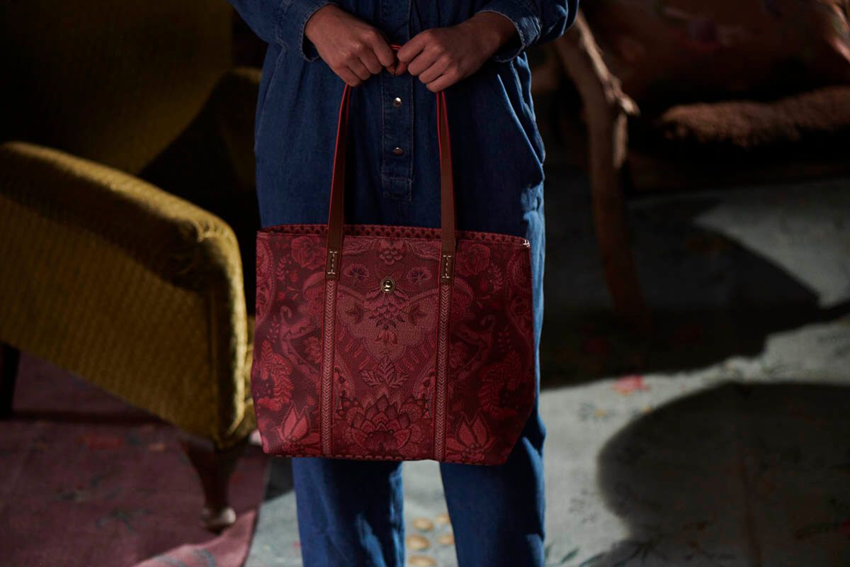 Shopper Medium Kyoto Festival Dark Pink