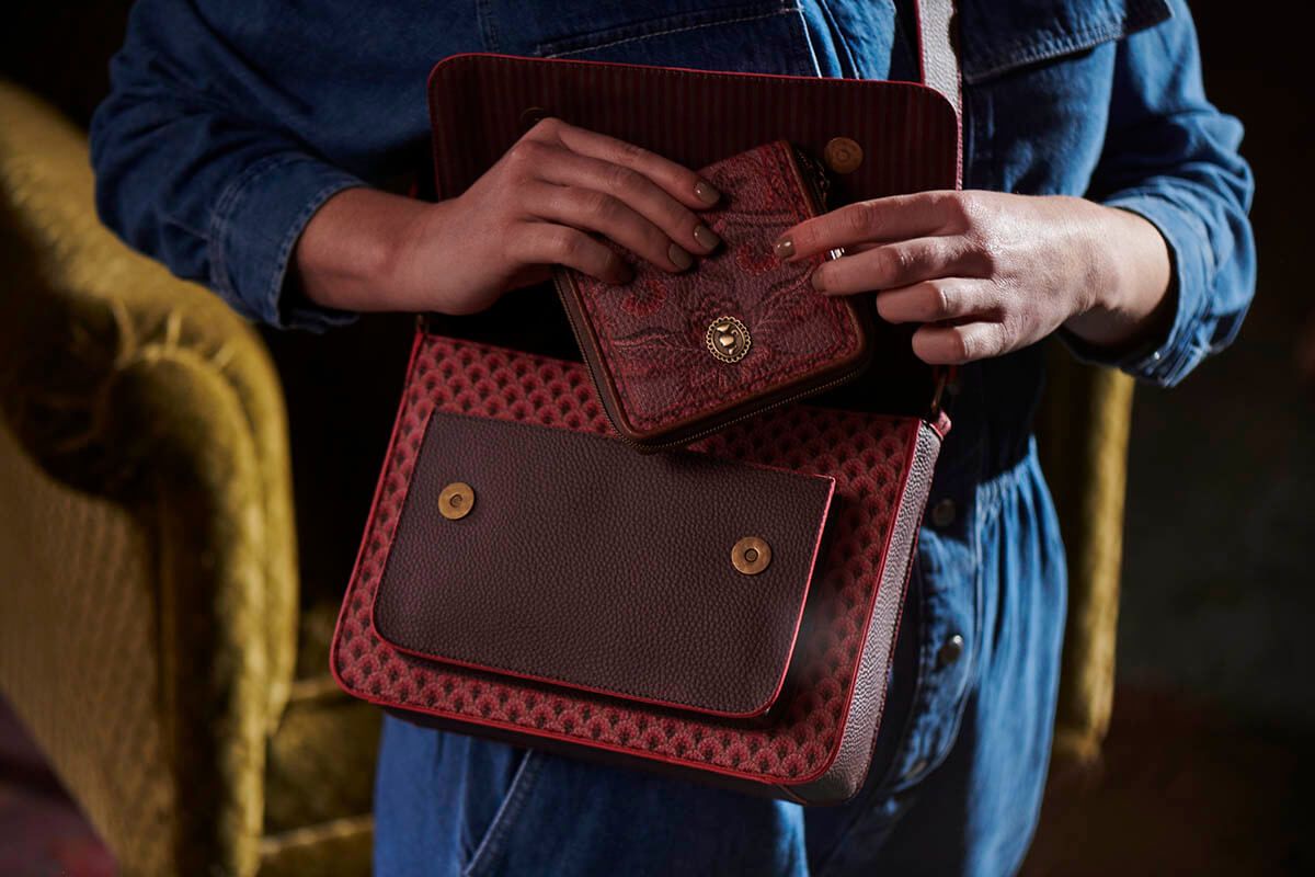 Cross Body Kyoto Festival Dark Pink