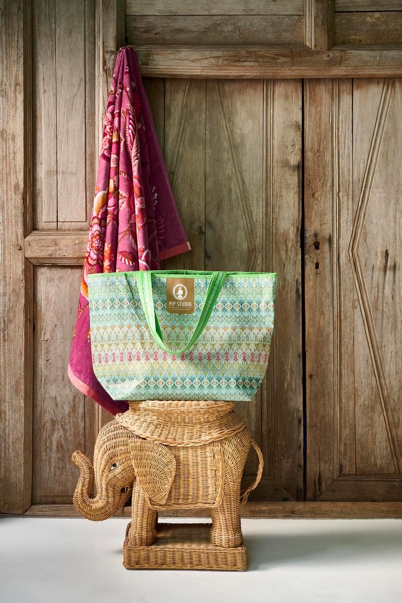 Strandtas Ashanti Groen