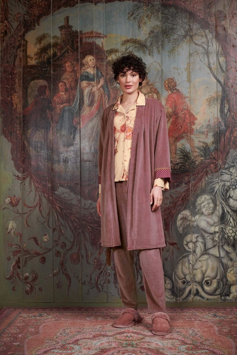 Kimono Nicky Velvet Rosa Lila