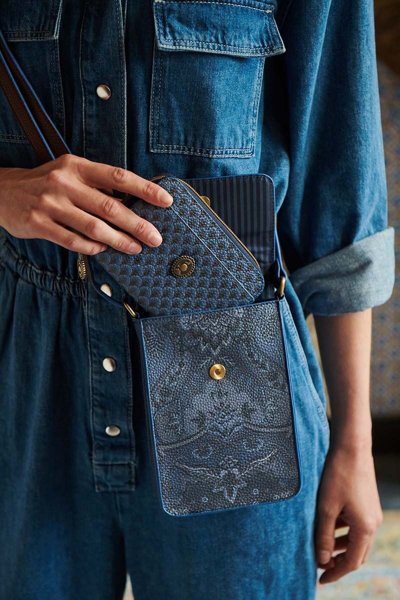 Telefontasche Kyoto Festival Blau