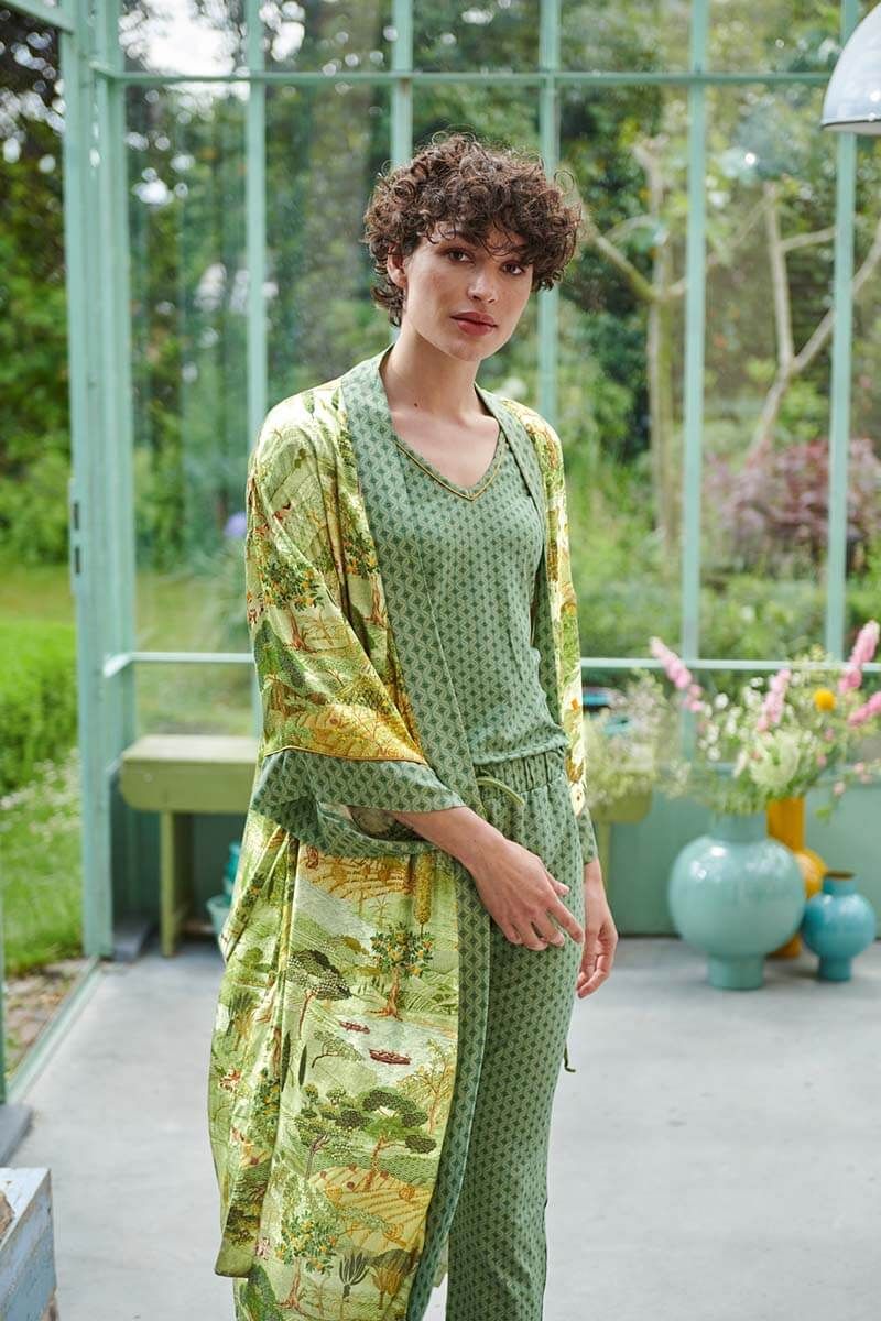 Kimono Toscana Grün