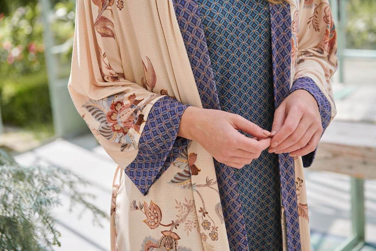 Kimono Cece Fiore White