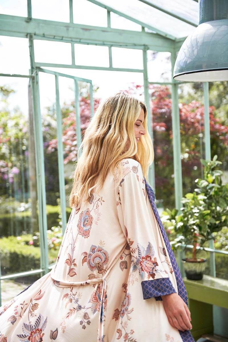 Kimono Cece Fiore White