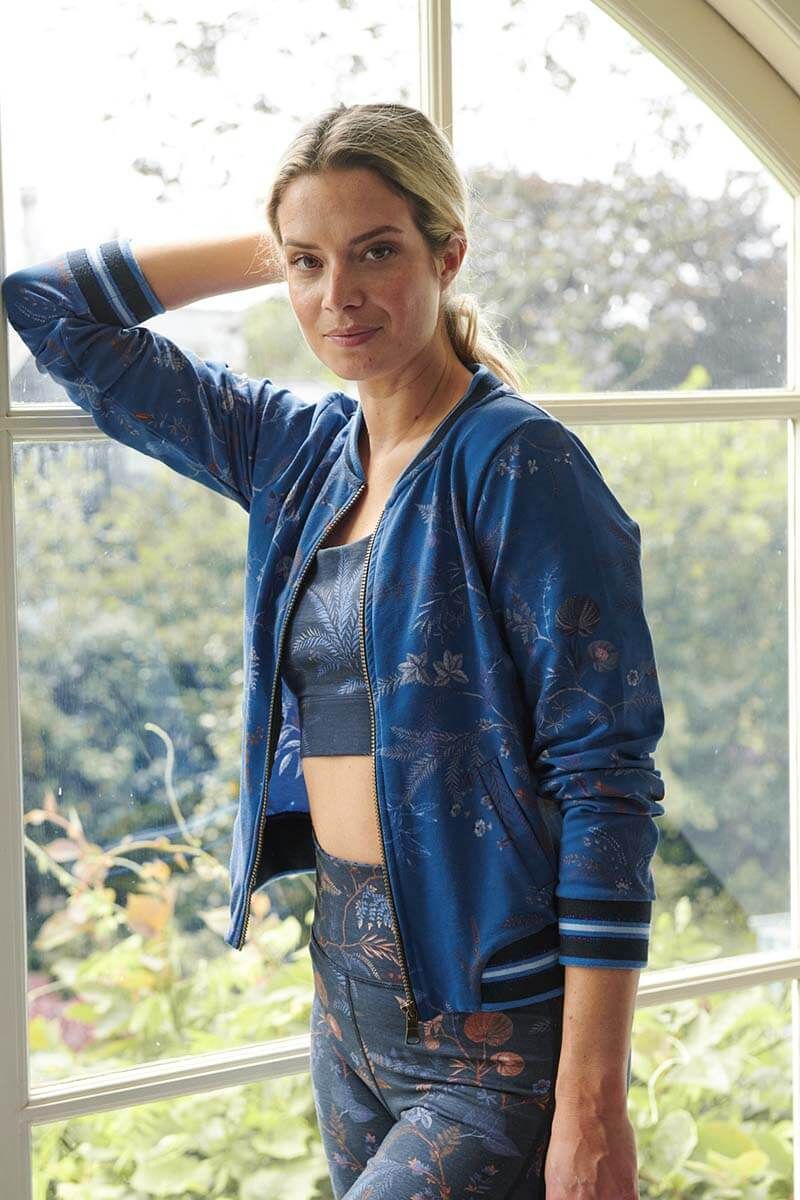 Jacke Isola Blau