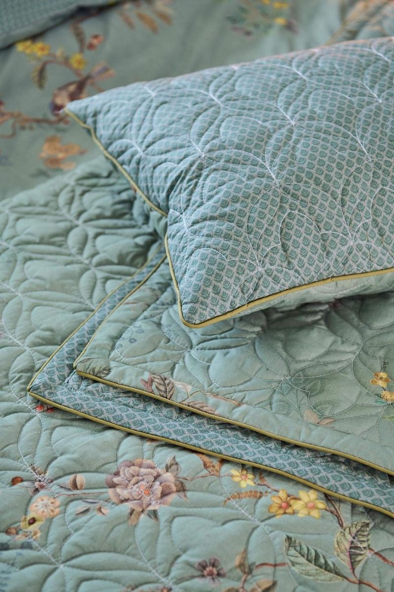 Coussin Décoratif Matelassé Autunno Bleu Clair