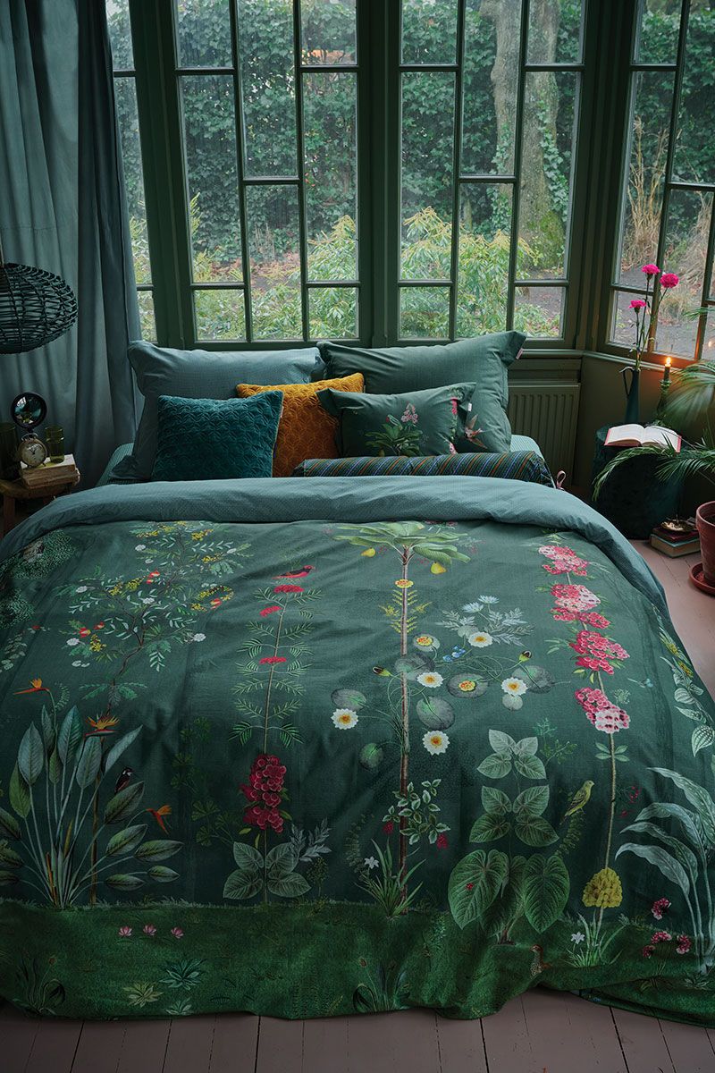 Duvet Cover Babylons Garden Green