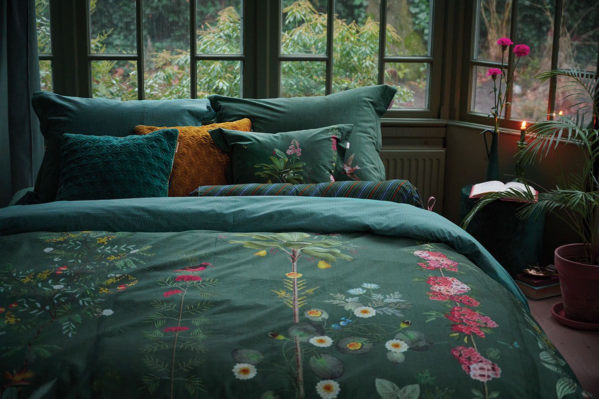Duvet Cover Babylons Garden Green