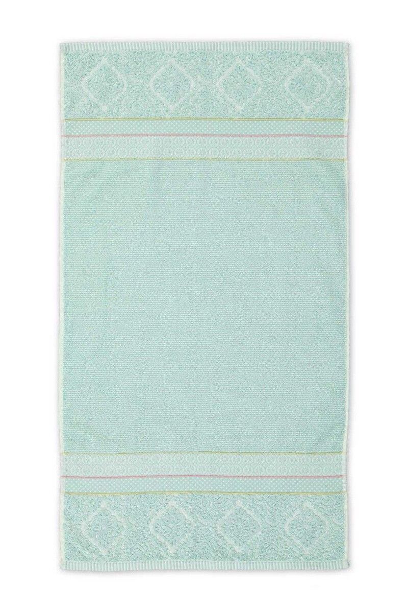 Baddoek Soft Zellige Blauw 55x100 cm