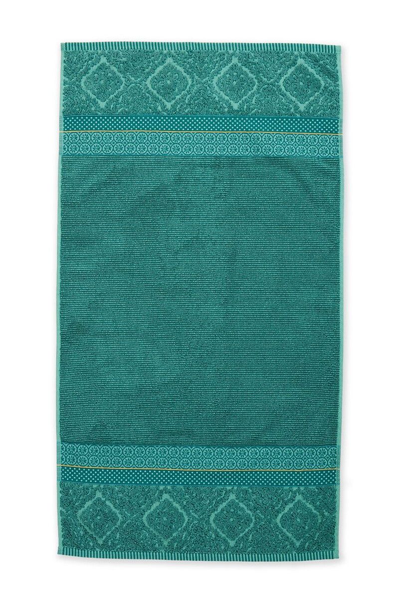 Bath Towel Soft Zellige Green 55x100 cm