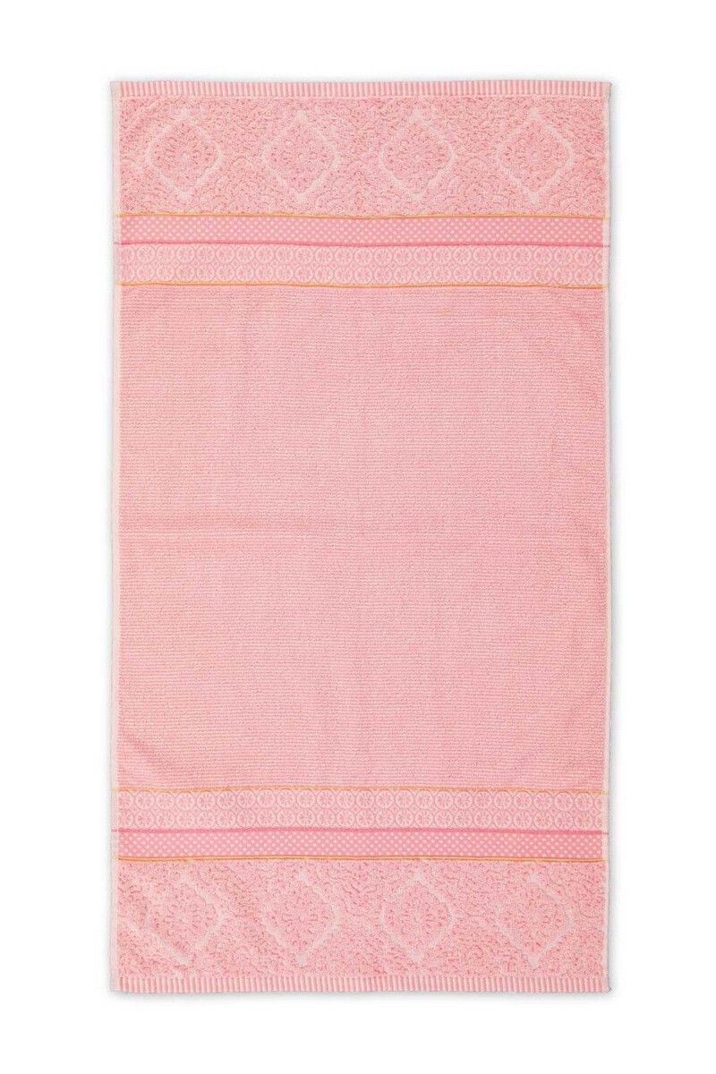 Bath towel Soft Zellige Pink 55x100 cm