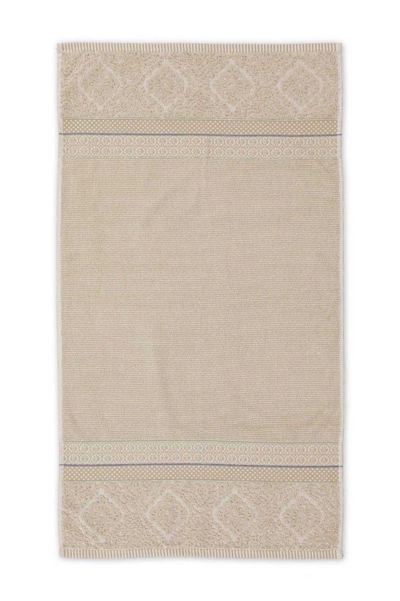 Badetuch Soft Zellige Khaki 55x100 cm