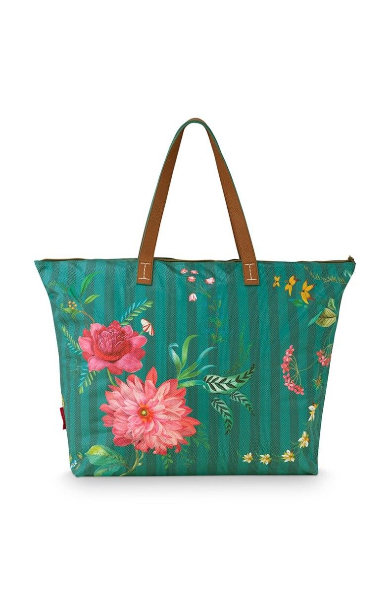 Reisetasche Fleur Grandeur Grün 