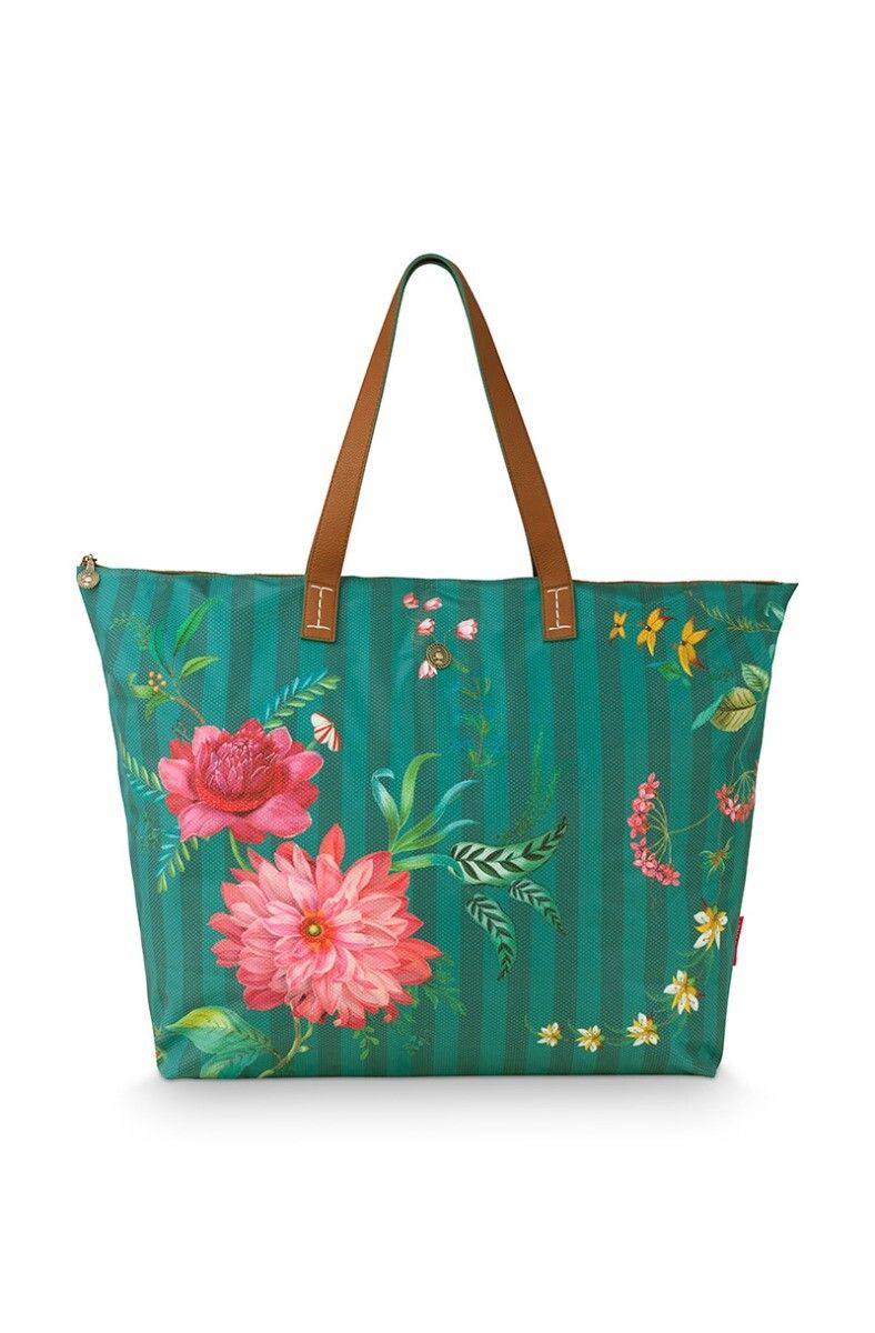 Reisetasche Fleur Grandeur Grün 