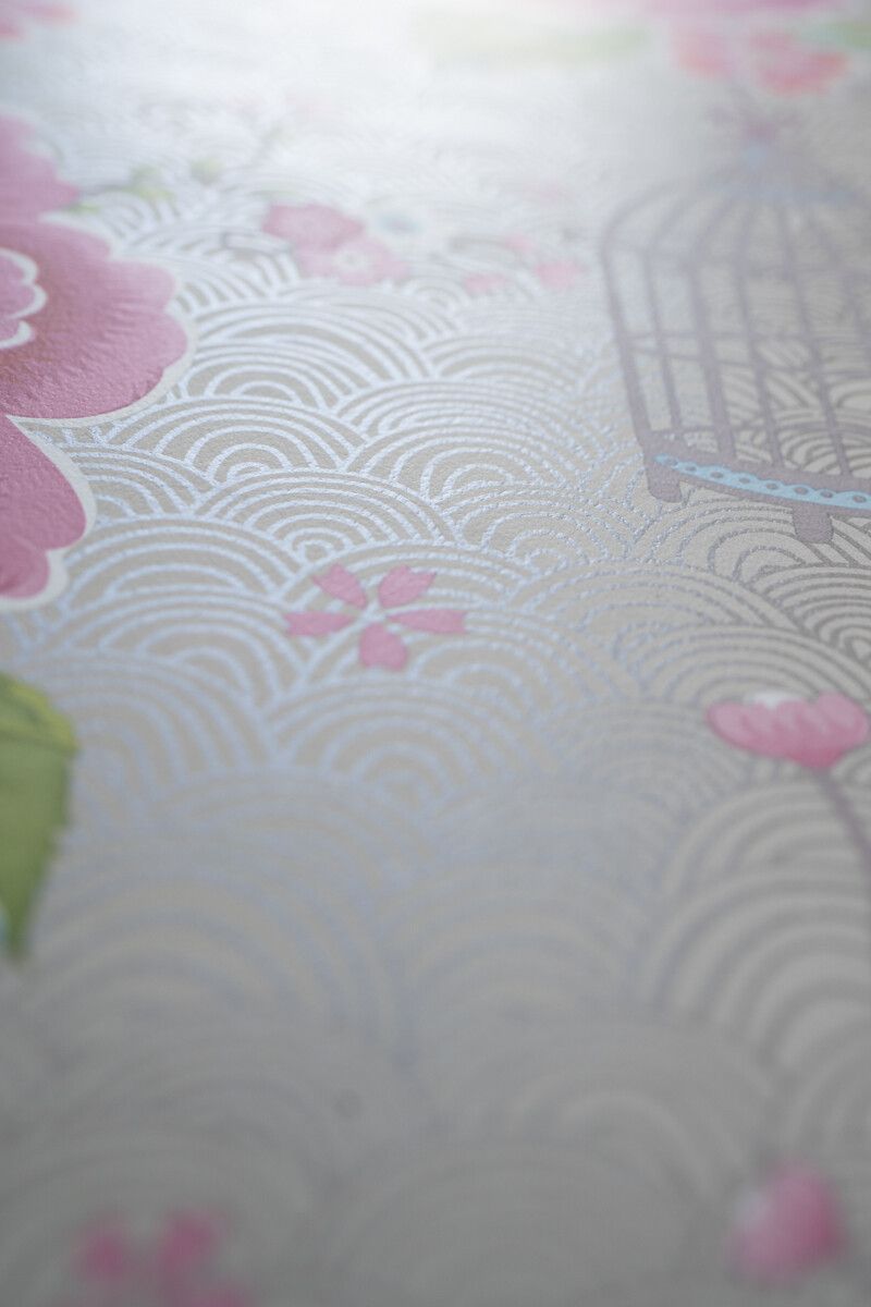 Pip Studio Birds in Paradise Vliesbehang Khaki