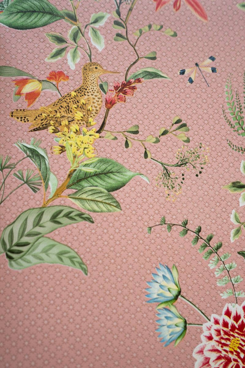 Papier Peint Mural Pip Studio Floris en Coloris Rose