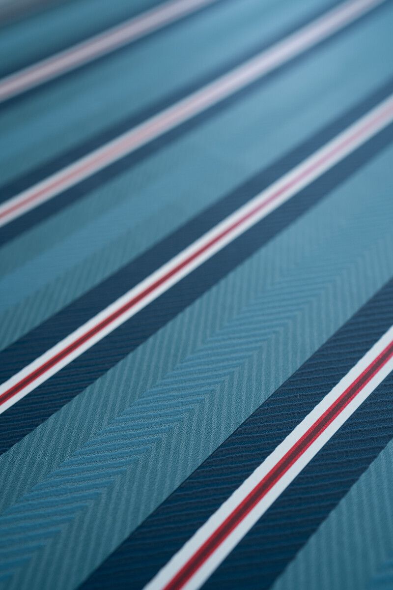 Pip Studio Blurred Lines Non-Woven Wallpaper Dark Blue
