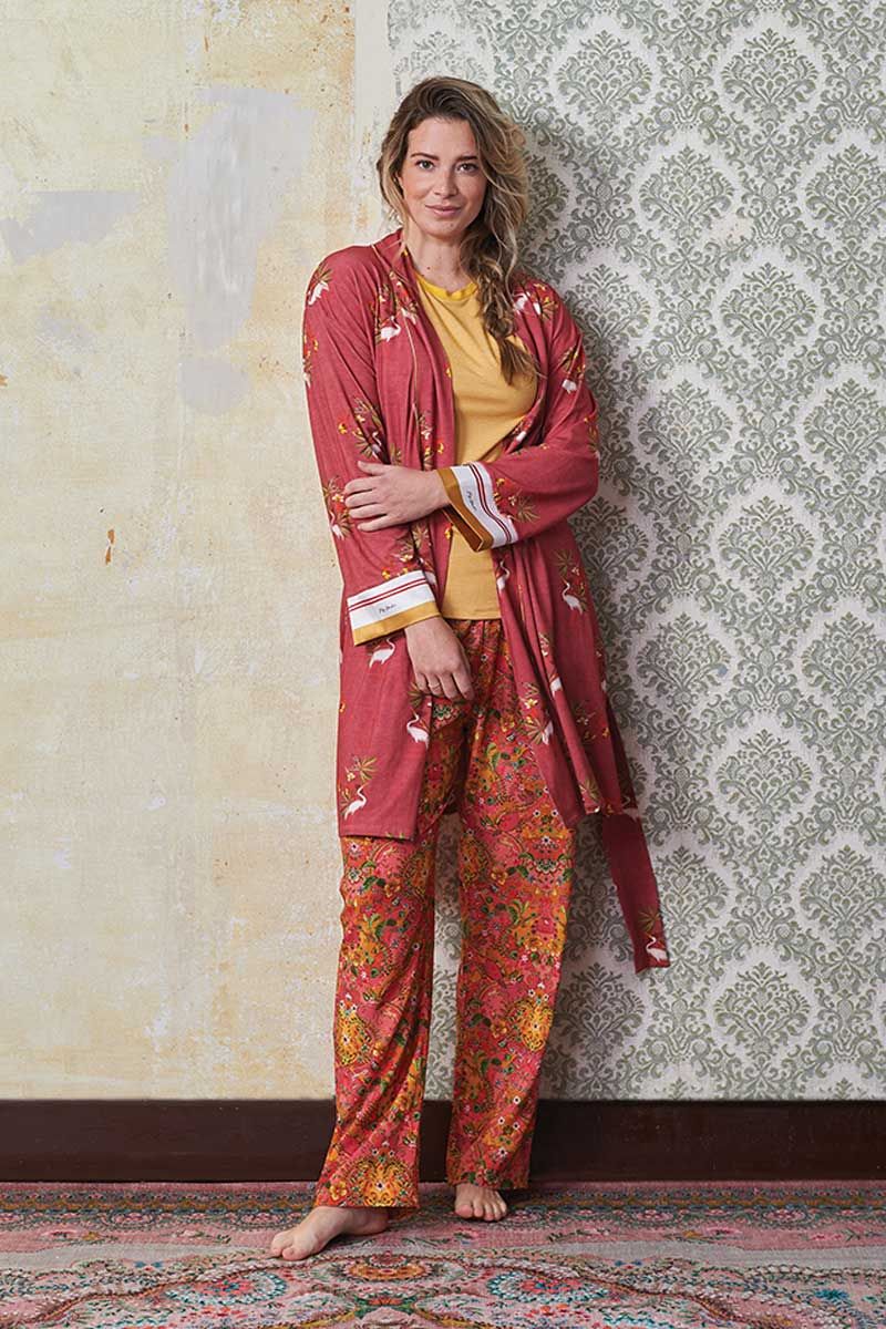 Trousers Long Wide Pippadour Pink