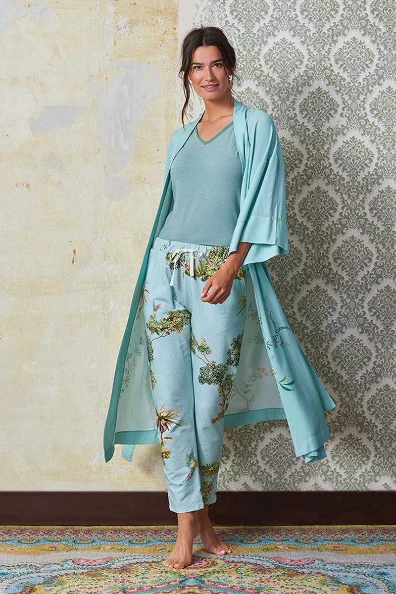 Trousers Long C'est La Tree Blue