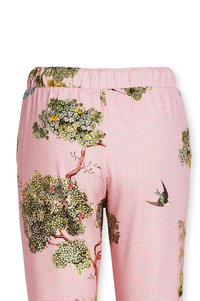 Trousers Long C'est La Tree Pink