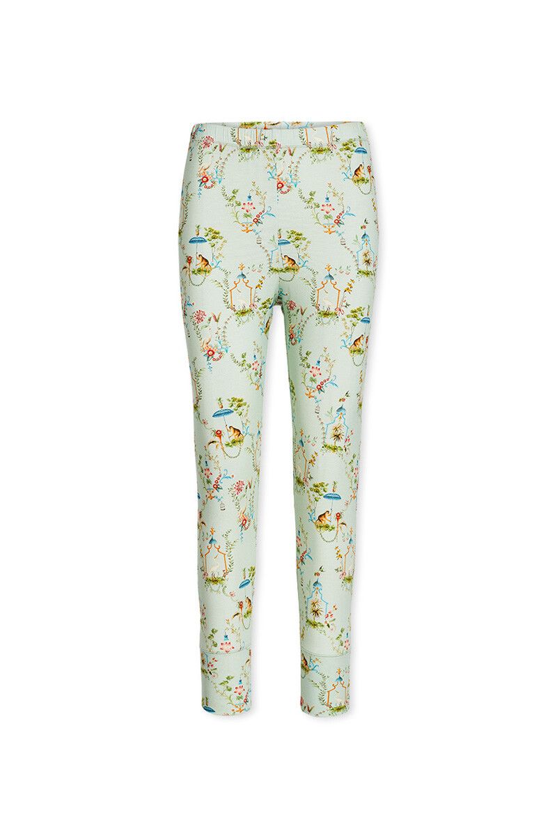 Broek 3/4 Singerie Licht Groen