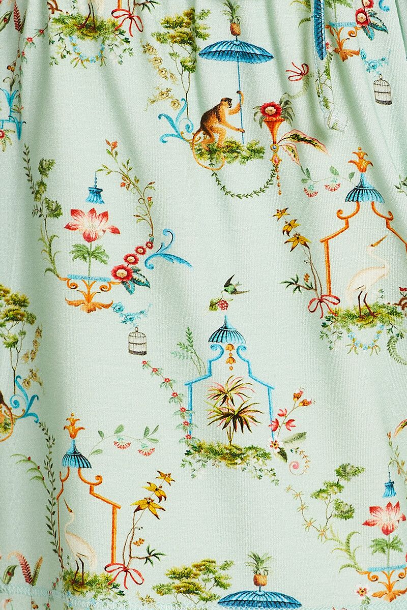 Korte Broek Singerie Licht Groen