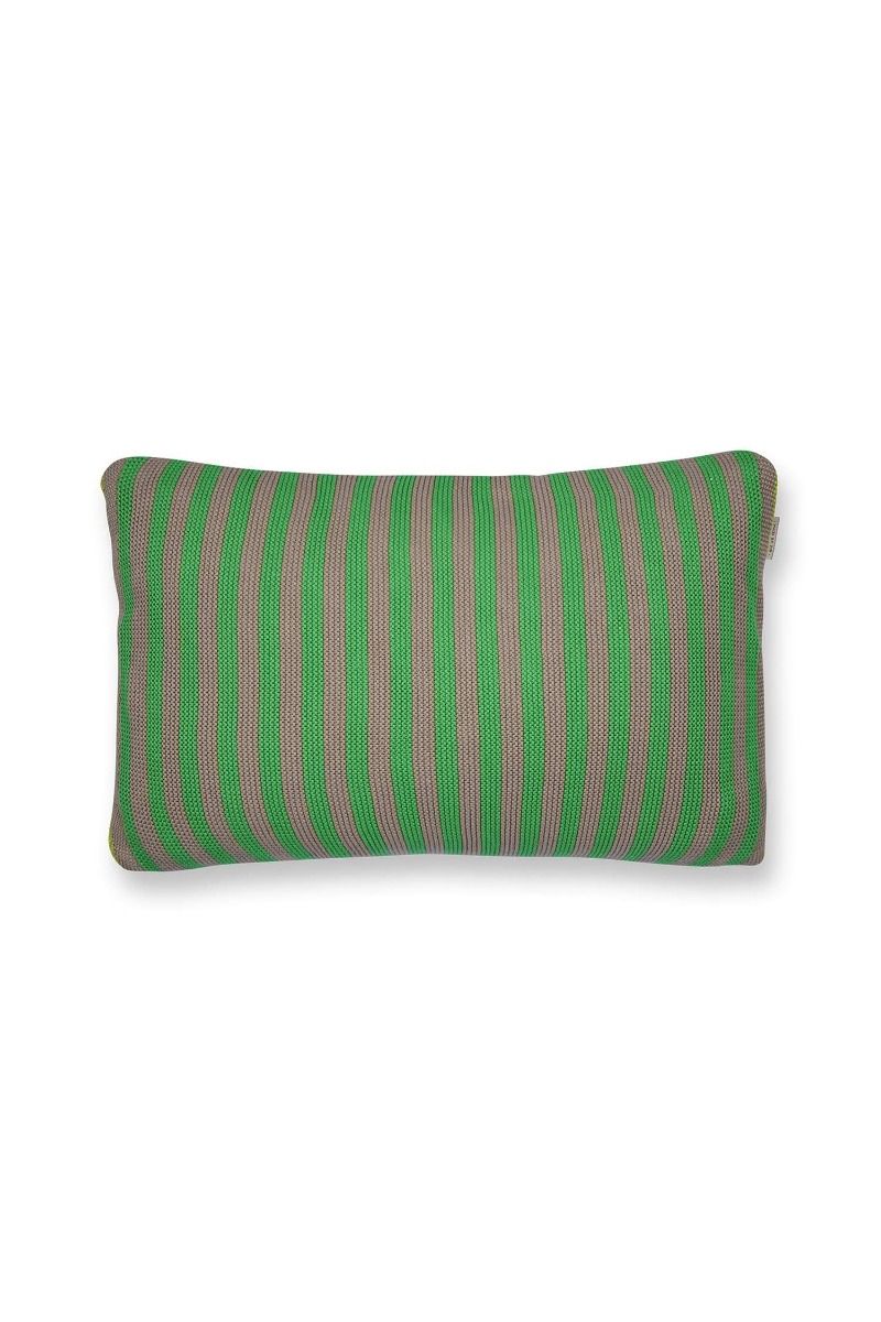 Sierkussen Bonsoir Stripe Groen