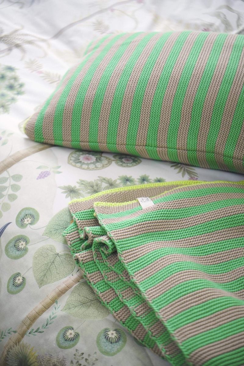 Plaid Bonsoir Stripe Groen