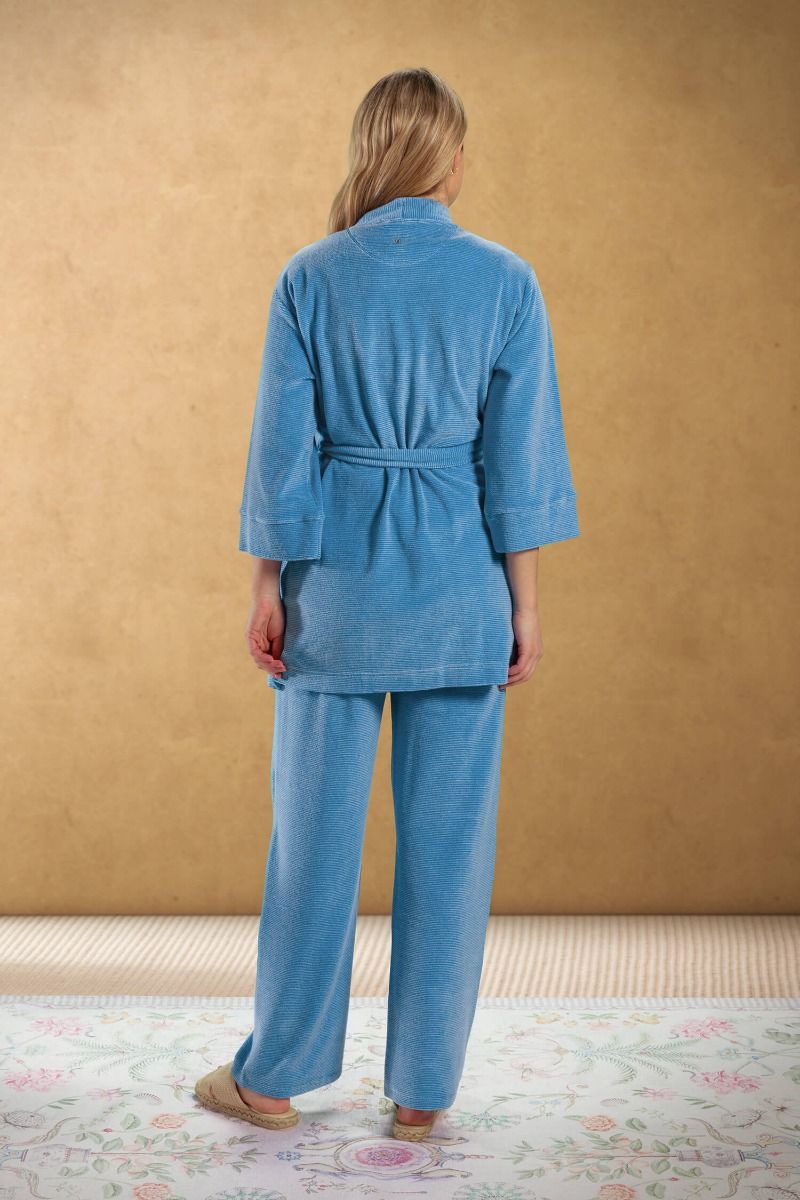 Pantalon Droit Petite Sumo Stripe Bleu