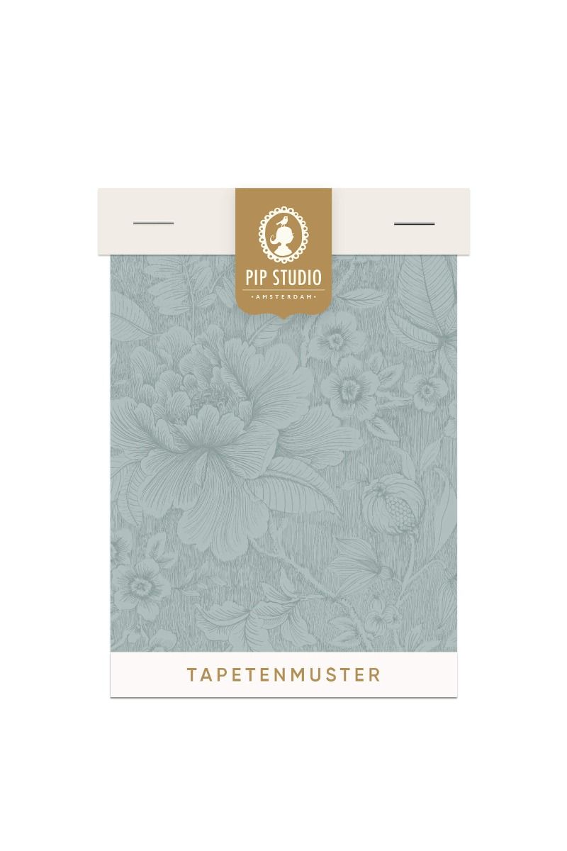 Tapetenmuster Casa dei Fiori Hellgrün