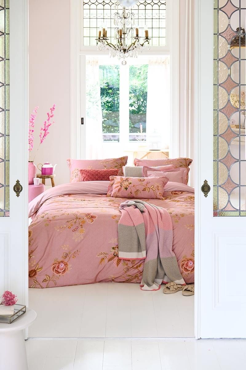 Duvet Cover Set Cece Fiore Pink