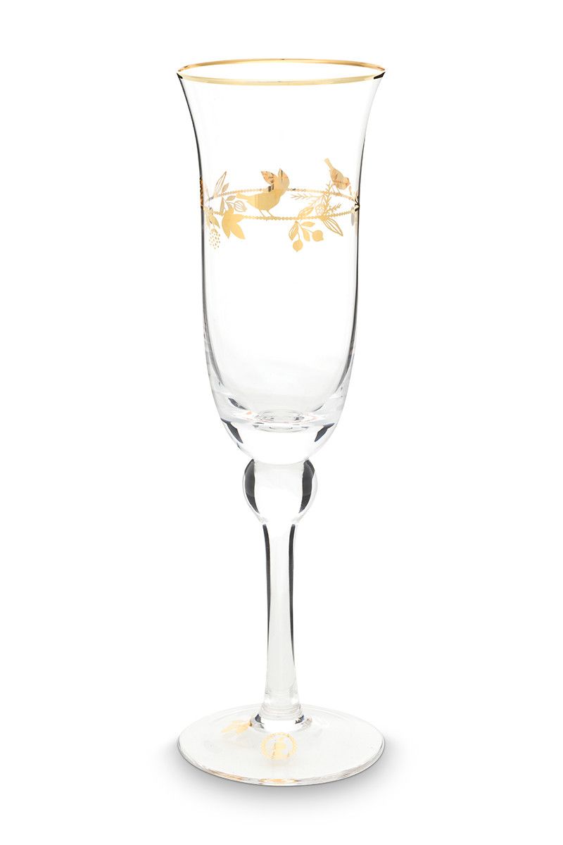Winter Wonderland Champagneglas Goud