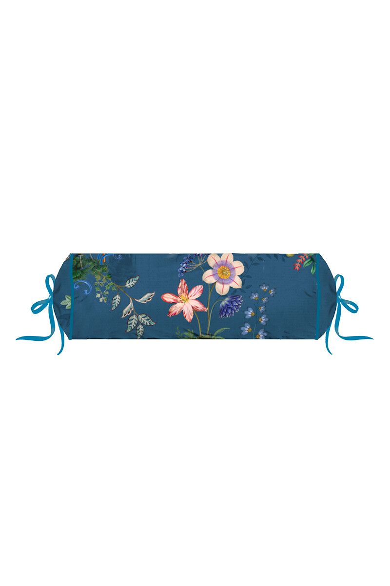 Neck Roll Chinese Porcelain Blue