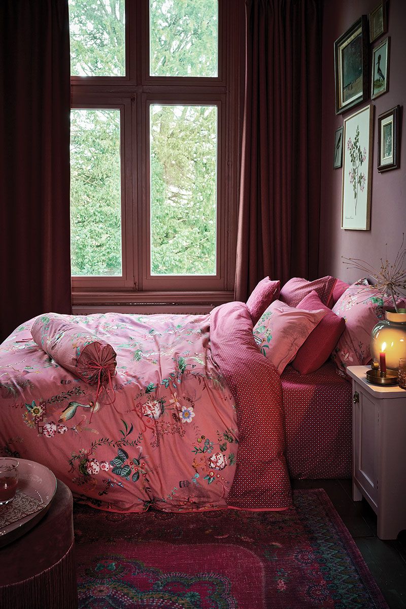 Kussensloop Chinese Porcelain Pink