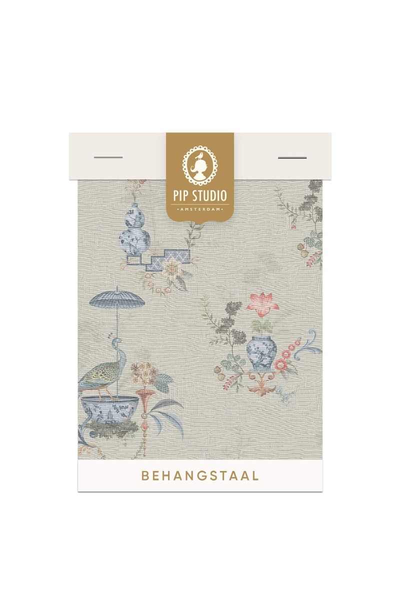 Behangstaal Chinese Porcelain Zand