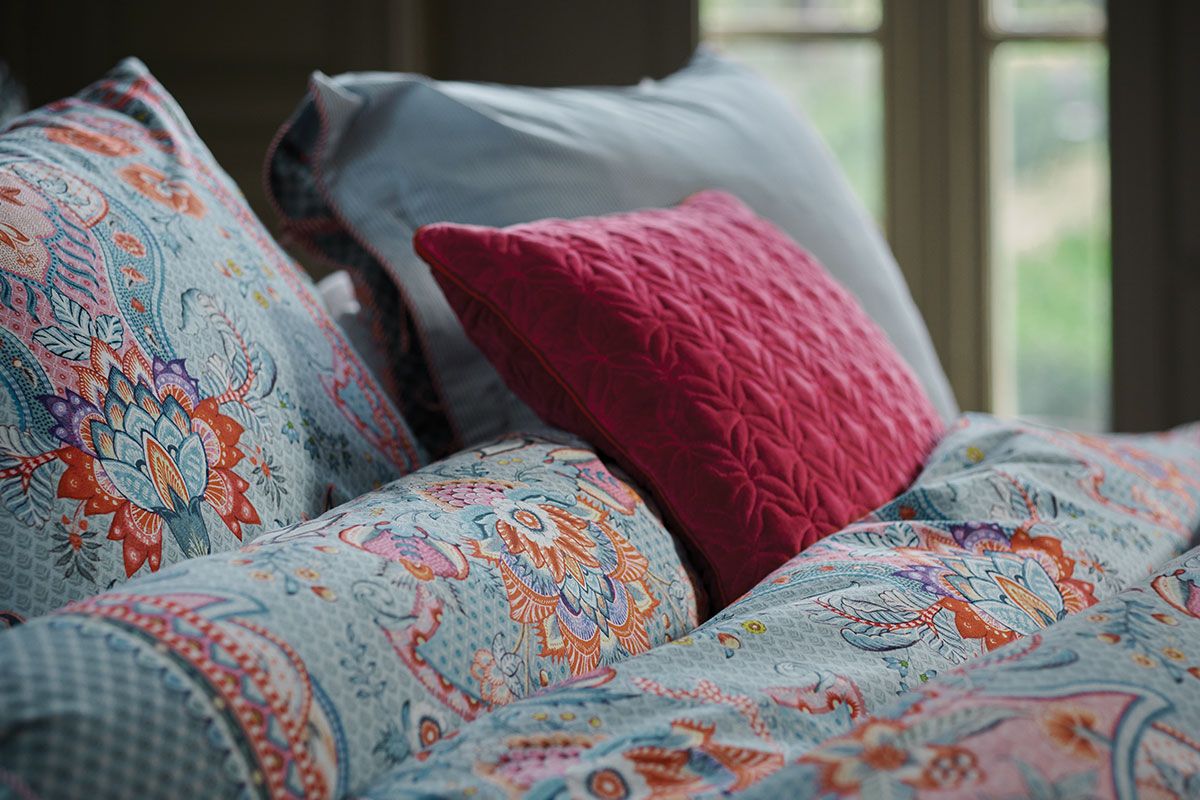 Pillowcase Chintz Festival Blue
