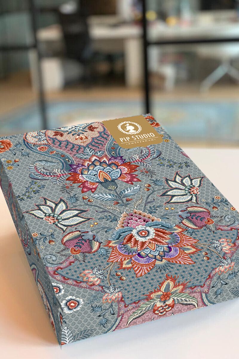 Bettbezug Chintz Festival Blau