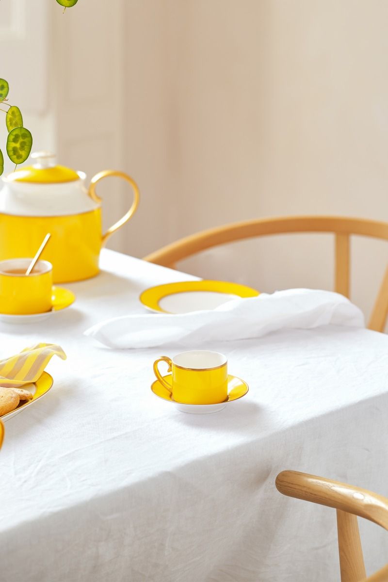 Pip Chique Espresso Cup & Saucer Yellow