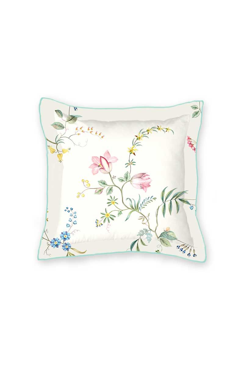 Cushion Square Fleur Grandeur White