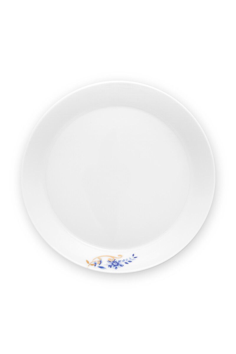 Royal Stripes Deep Plate Blue 21.5 cm 