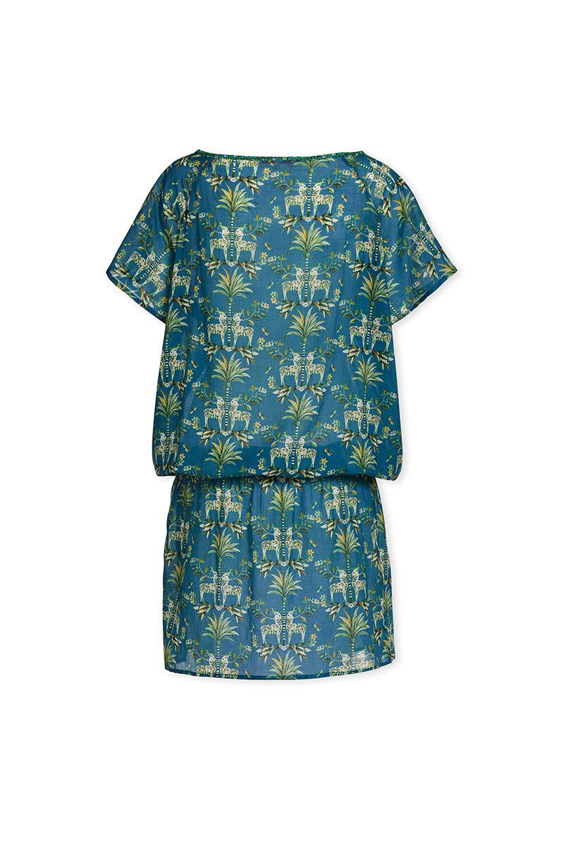 Dress Tropic Twins Blue