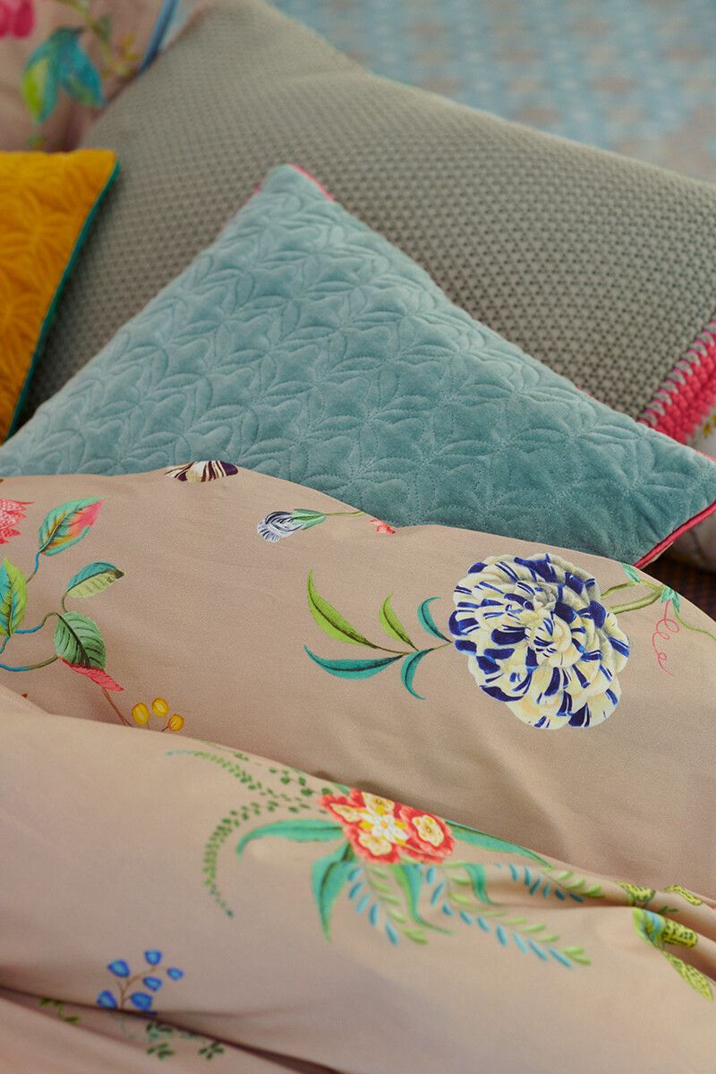 Duvet Cover Fleur Grandeur Khaki