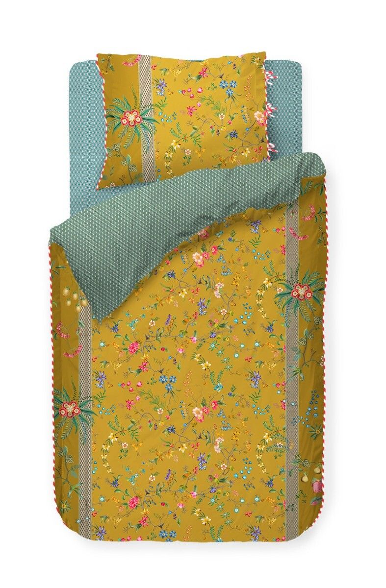 Duvet Cover Petites Fleurs Yellow